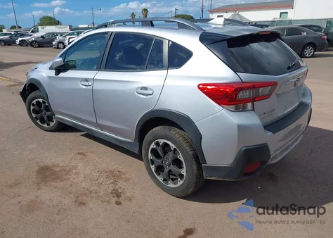 2021 Subaru Crosstrek Premium from USA, damaged, VIN JF2GTAPC6M8656496
